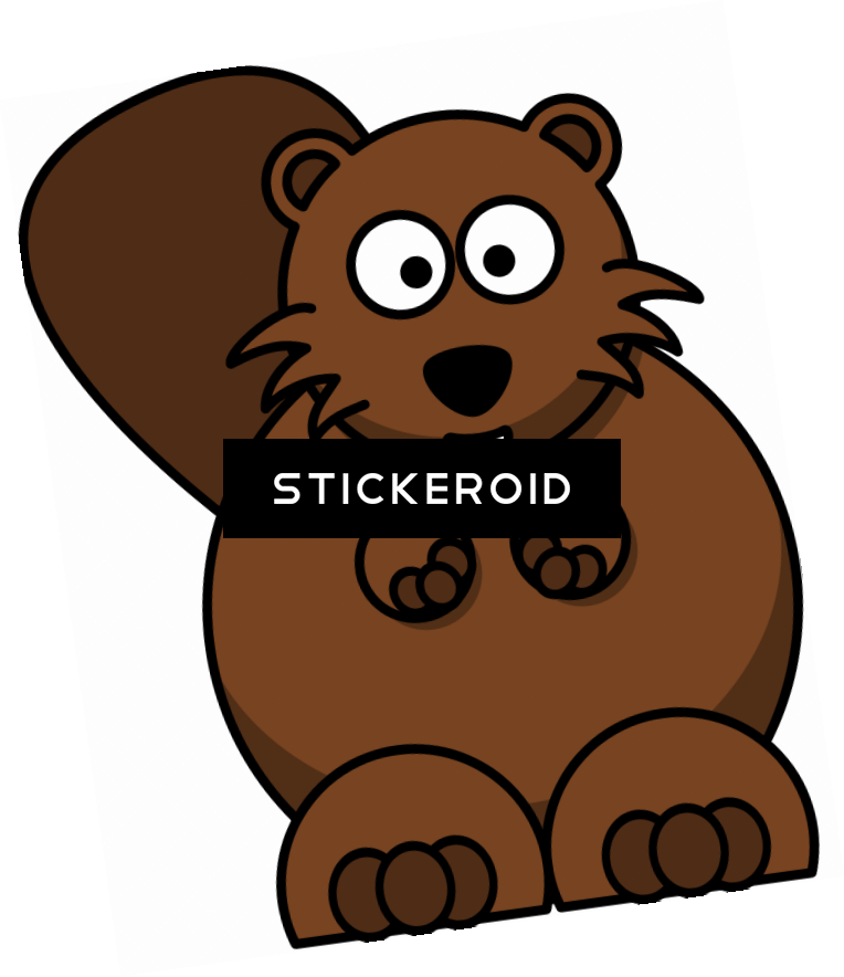 Beaver - Beaver Note Cards (pk Of 10) (764x884), Png Download