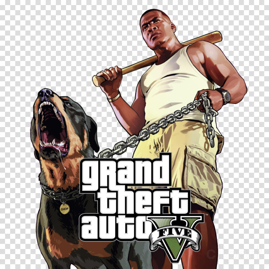 Franklin Gta 5 Png Clipart Grand Theft Auto V Grand - Mediafire Gta V Download (900x900), Png Download