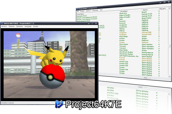 Project64k7e - Pikachu (700x464), Png Download