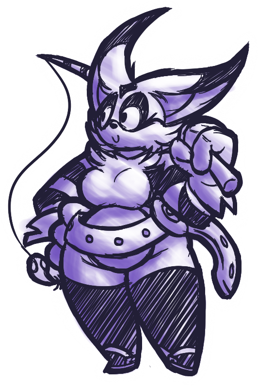 Fictional Character Purple Violet Mythical Creature - Sonic Tg (532x796), Png Download