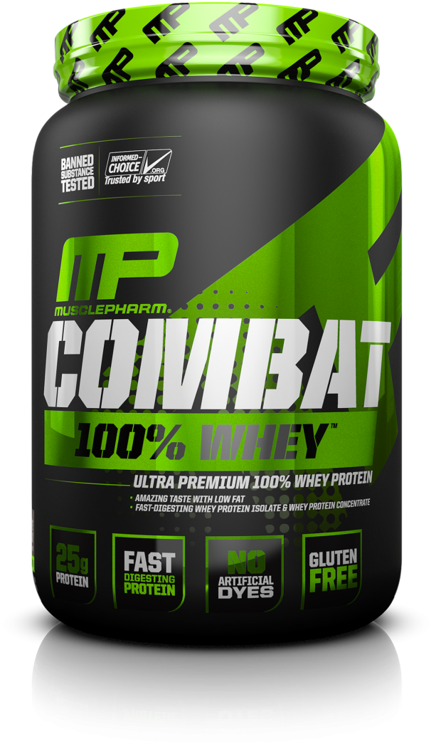 Musclepharm Combat 100% Whey - Mp Combat 100 Isolate (858x1170), Png Download