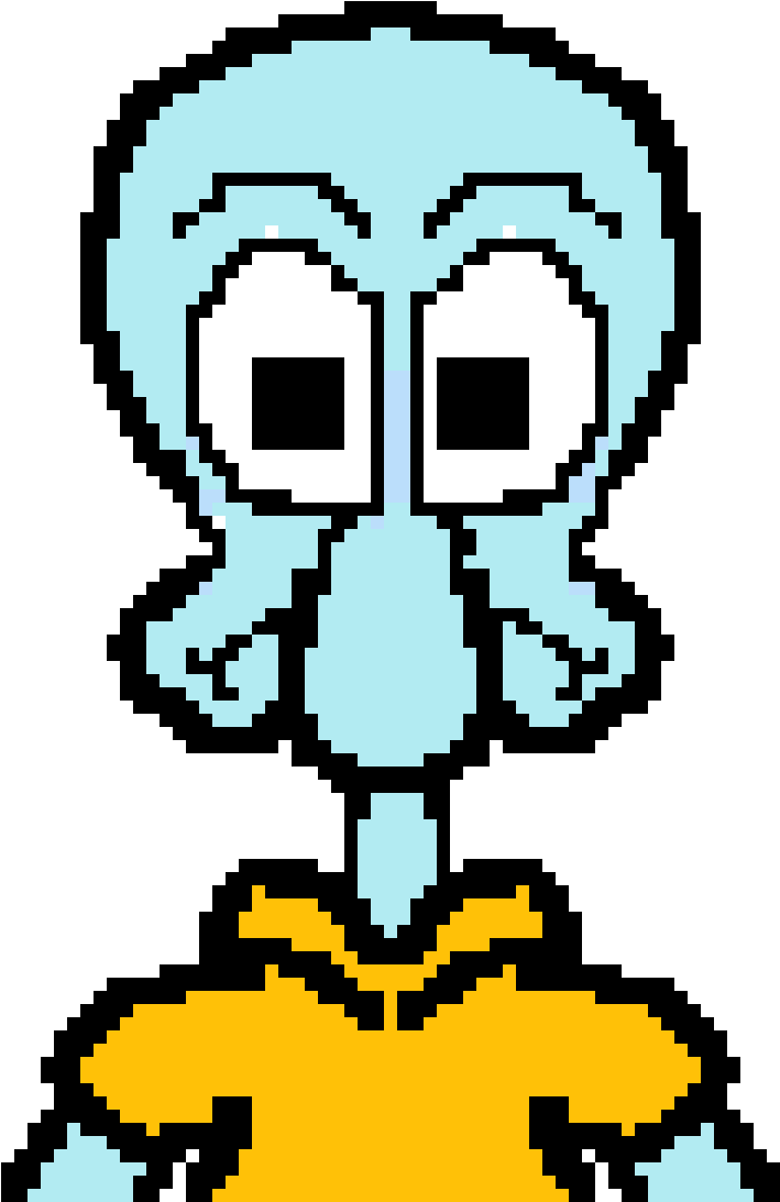 Squidward - Gifs The King Of Fighters (1200x1200), Png Download