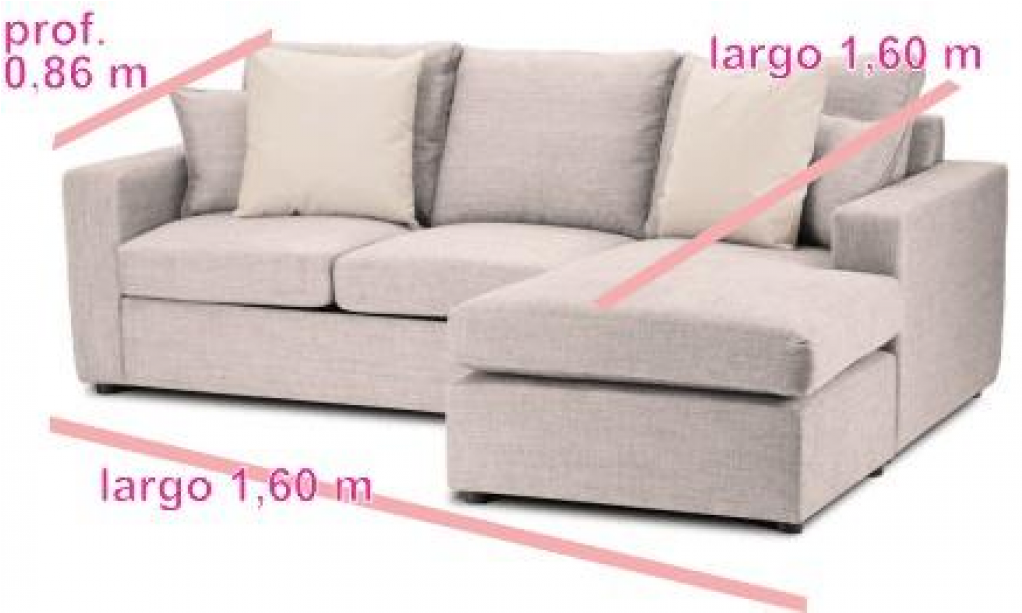 Sillón Con Camastro Bout-1 [chenille O Talampaya] - Couch (1366x612), Png Download