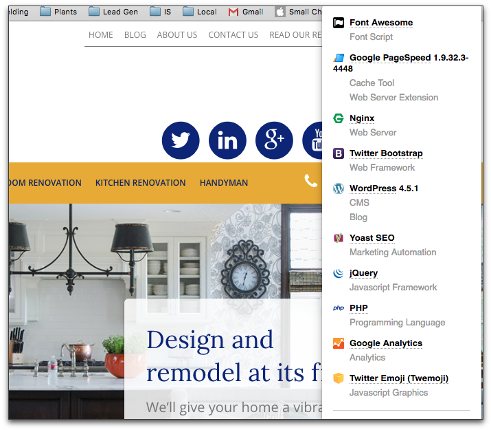 Wappalyzer - Linkedin (748x667), Png Download