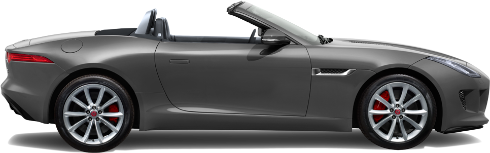 Jaguar F-type R - 2018 Vw Tiguan Black (1000x423), Png Download