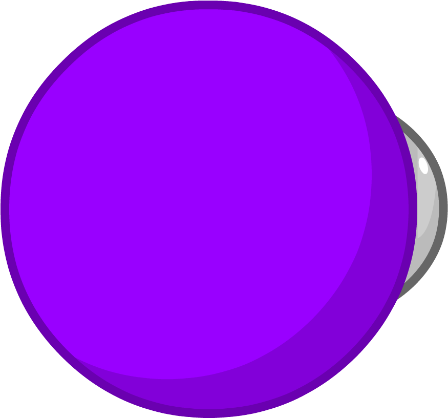 Purple Round Speaker - Bfdi Circle Speaker Box (933x815), Png Download