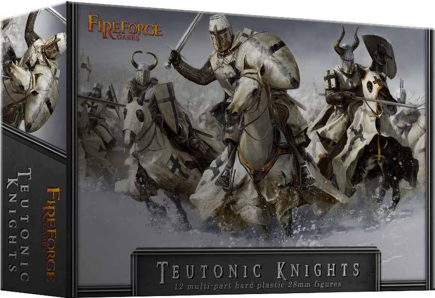 Teutonic Knights Cavalry - Fireforge Games Teutonic Knights (952x667), Png Download