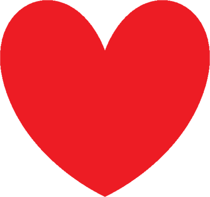 Heart Shape Computer Icons Information Photoscape - Corazon De Amor Rojo (799x750), Png Download