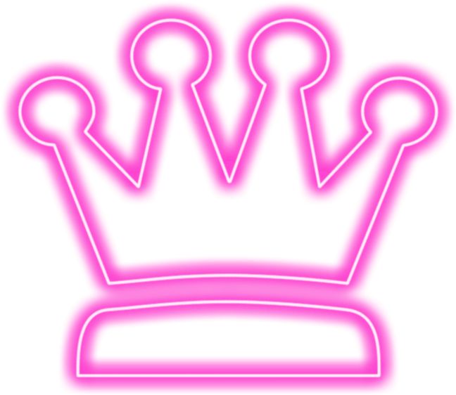 Computer Icons Tutorial Bacground Transprent - King Crown Neon Png (655x607), Png Download