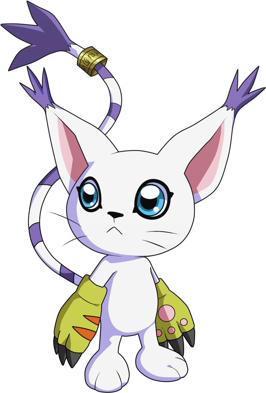 Gatomon - Digimon Gatomon (1024x1328), Png Download