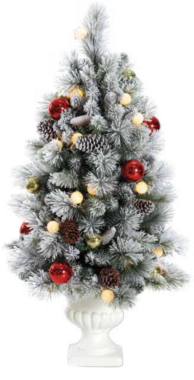 Pre Lit Christmas Trees • Un Lite Christmas Trees • - Christmas Tree (494x740), Png Download