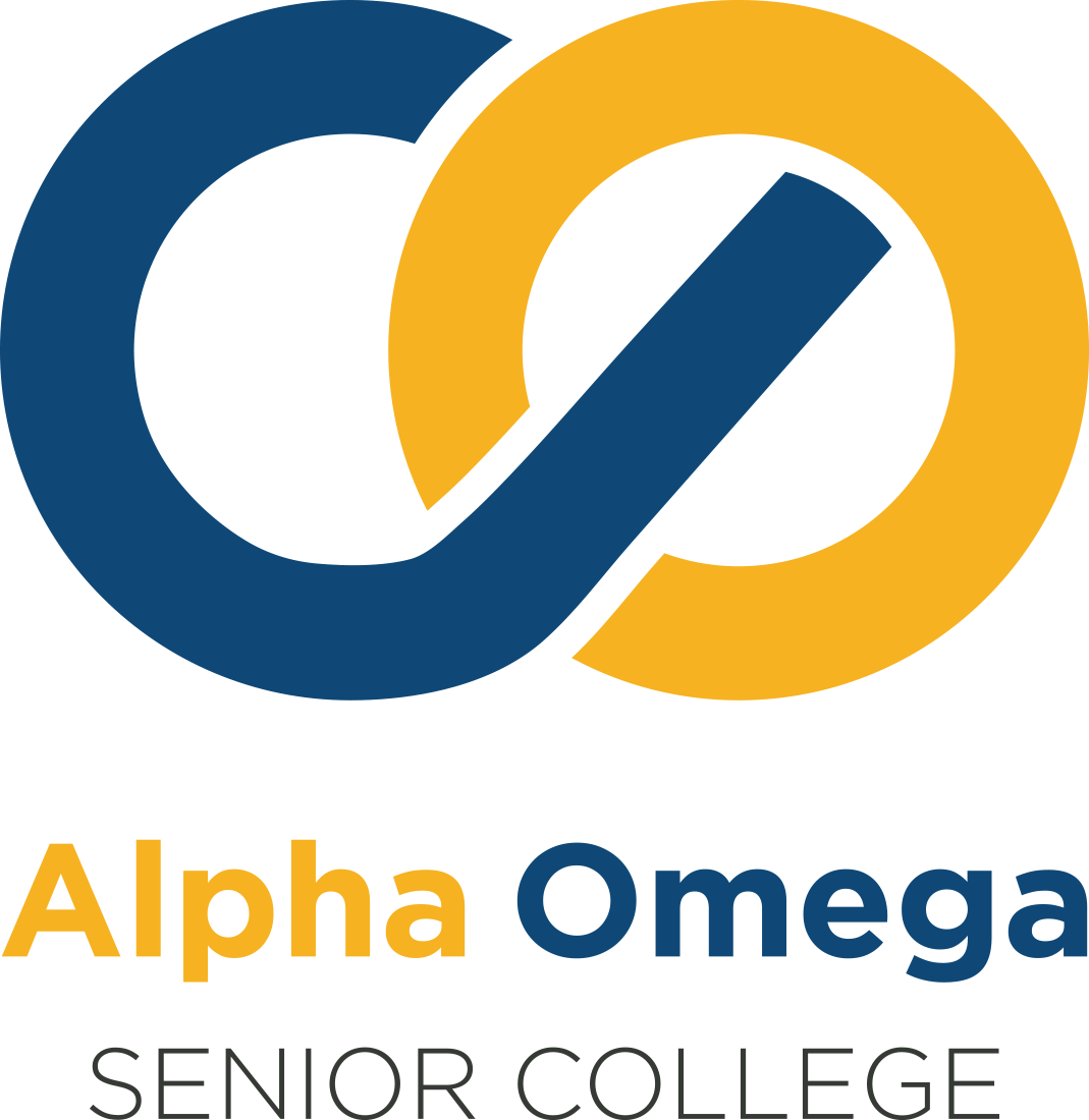Alpha Omega Senior College (1069x1100), Png Download