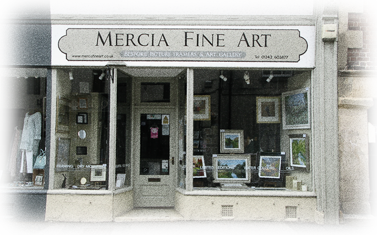 Mercia Fine Art Has Been Supplying Original Paintings - Display Window (768x480), Png Download