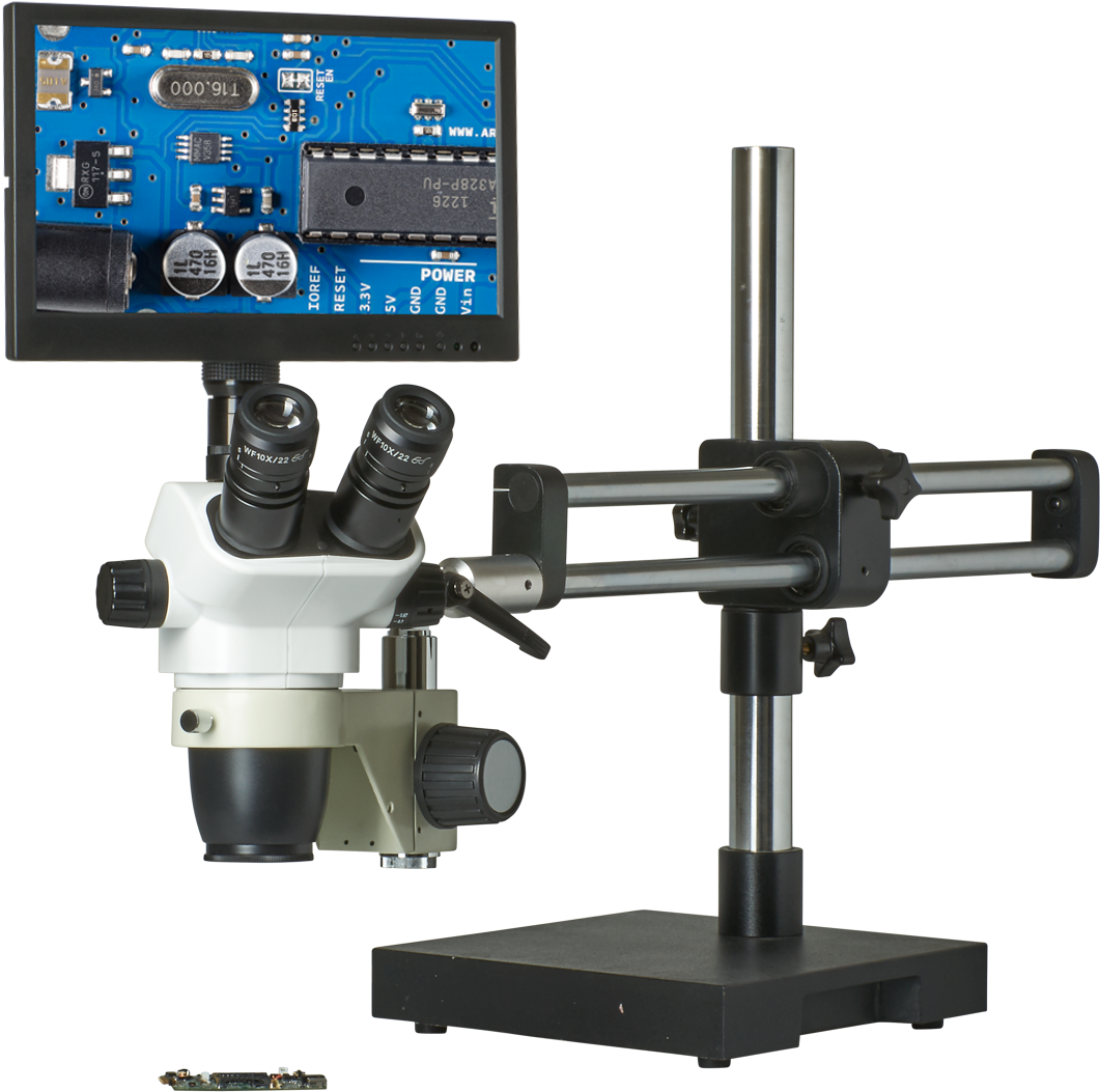 Cx3 Nz5303 V15 Hdmi Zoom Boom Microscope - Euromex Nexiuszoom 6.7x-45x Research Grade Zoom Stereo (1200x1200), Png Download