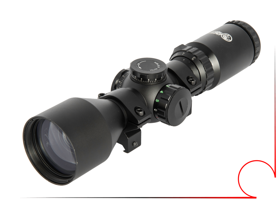 Empire Optics 3-9 X 42mm Multi Reticle Ir Scope - Sa Sports (1024x723), Png Download