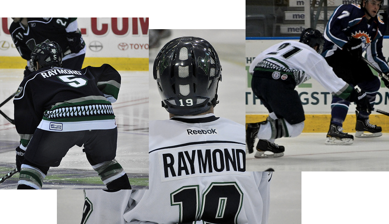 To The Agony Of His Fans Raymond Has Done Another Switch - College Ice Hockey (800x461), Png Download