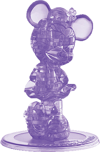 3d Crystal Puzzle - Hanayama Disney Crystal Puzzle Miney (640x640), Png Download