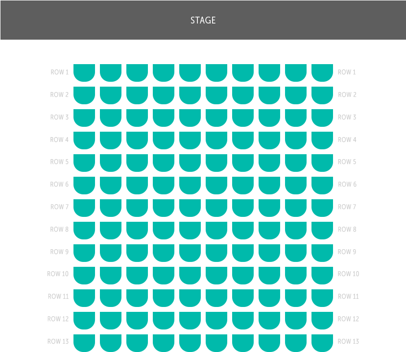 Venue Seating Chart Image - Abstencionismo En Costa Rica (828x803), Png Download