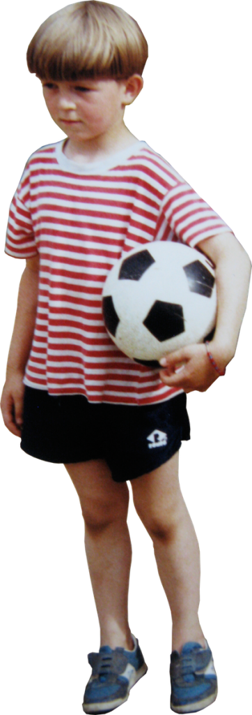 This Is Me, In Trepeix, France, Playing Football With - People Playing Football Png (362x1024), Png Download