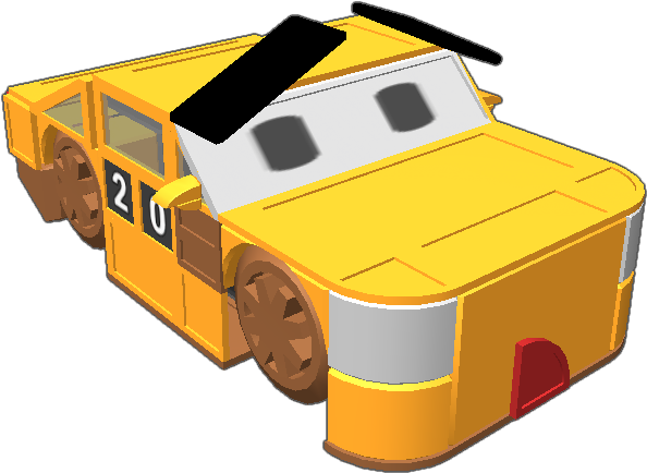 Cruz Ramirez In The Demolition Derby She Isn't Sponsored, - Model Car (768x768), Png Download