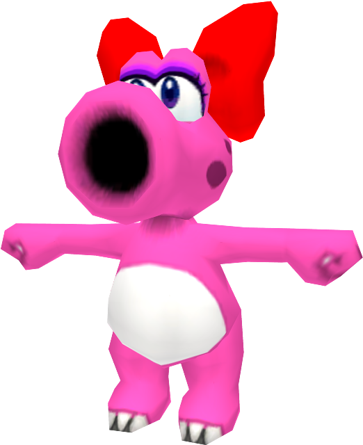 Download Zip Archive - Models Resource Birdo (750x650), Png Download