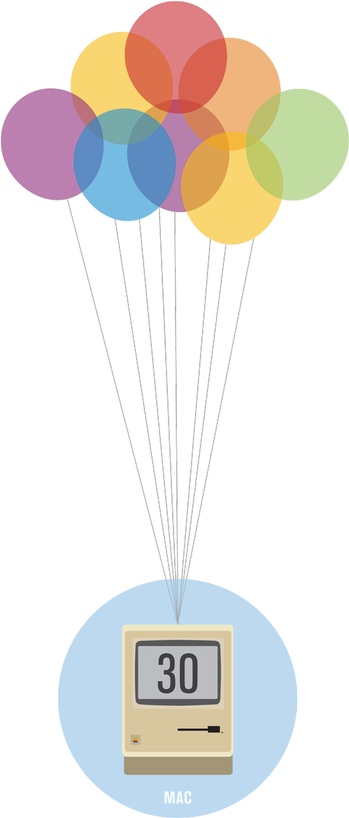 Hot Air Balloon (600x1410), Png Download