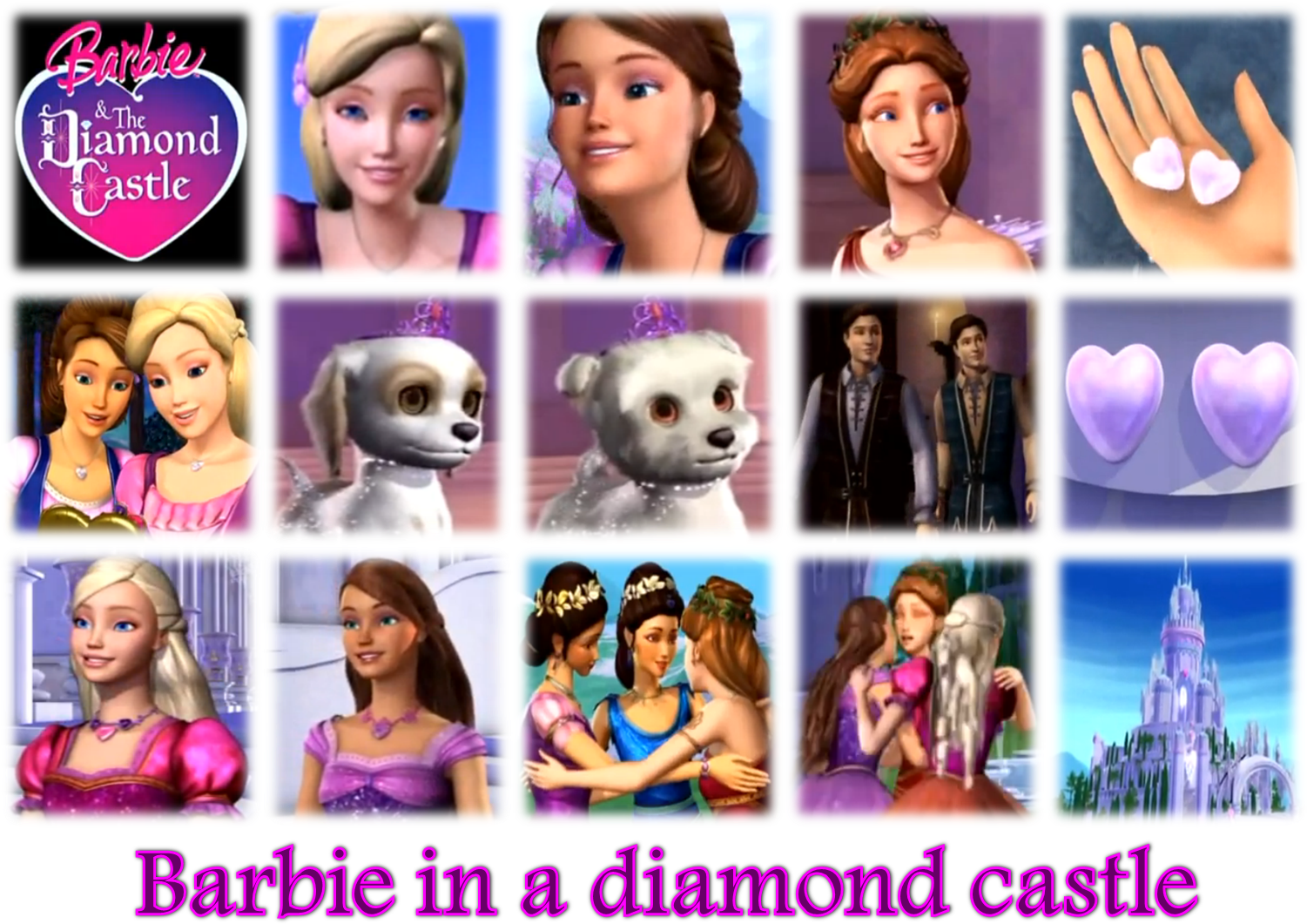 Download Film Barbie Wallpaper Called Barbie In A Diamond Kastil, - Barbie  & The Diamond Castle PNG Image with No Background 