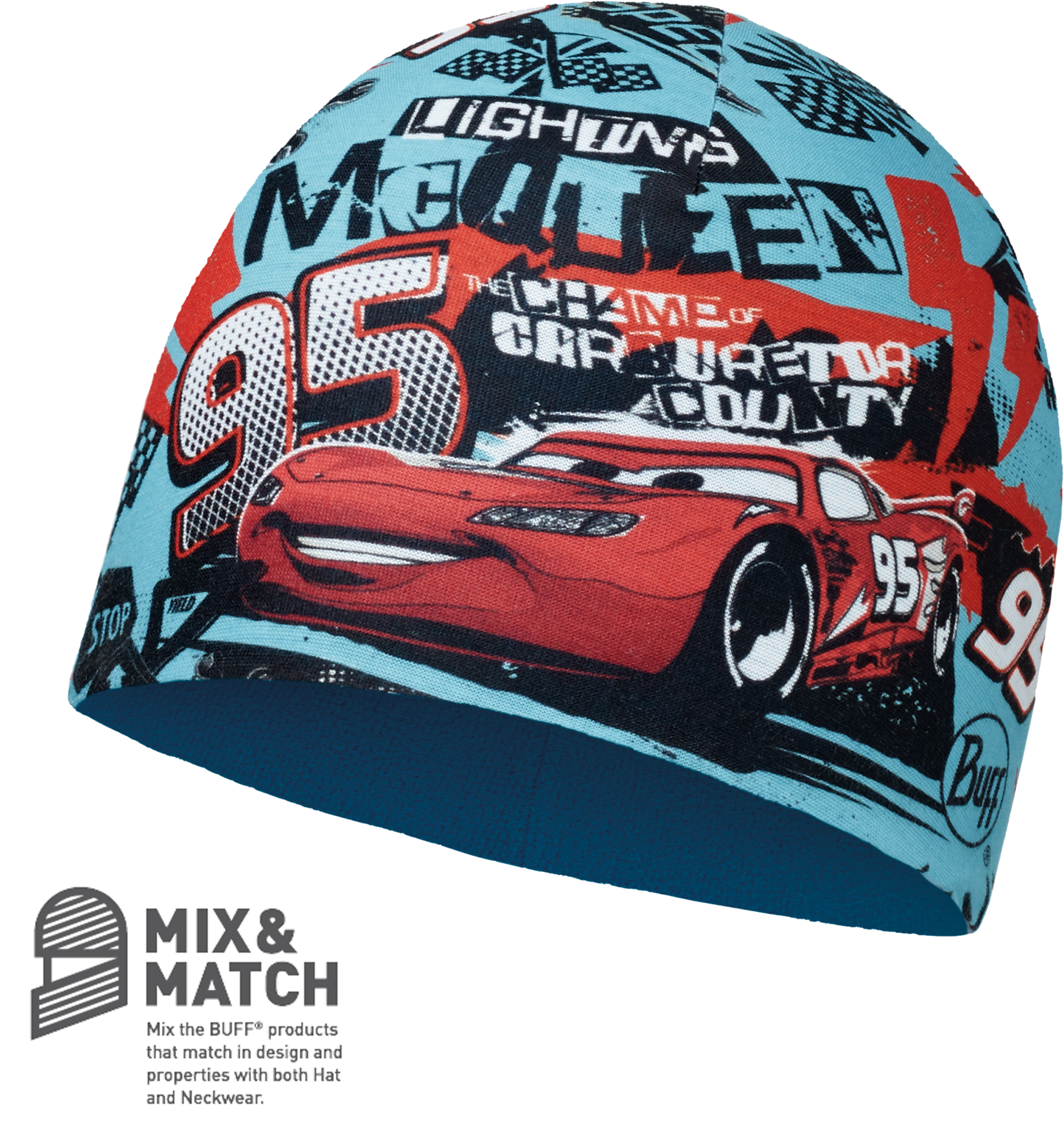 Buff Cars Child Microfiber Polar Hat Buff One Size (2560x2560), Png Download