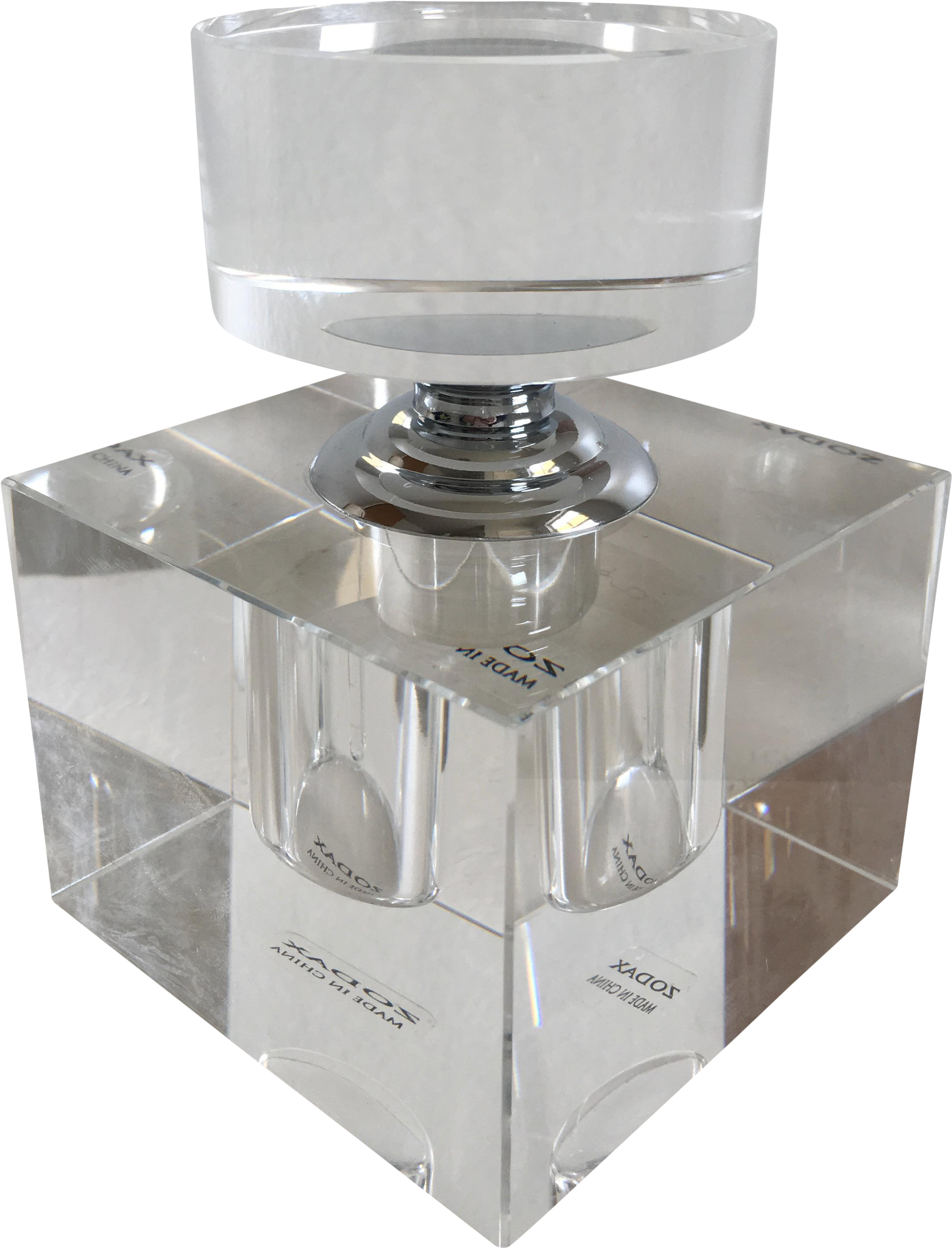 Modern Morocco-inspired Perfume Bottle With Stopper - Perfume (2459x3224), Png Download