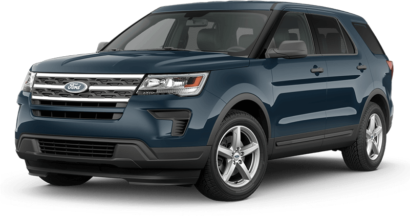 2018 Ford Explorer Hero - Red Ford Explorer (800x600), Png Download
