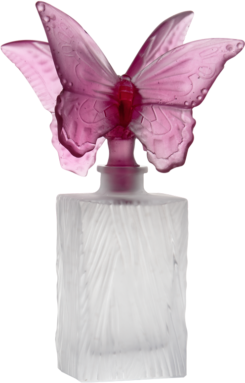 Couple Of Butterflies Prestige Perfume Bottle (619x1000), Png Download