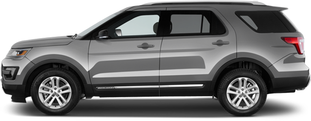 Ford Explorer Base Fwd - Subaru Crosstrek Silver 2017 (640x480), Png Download