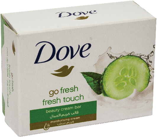 Dove Beauty Cream Bar, 100g, Various Types - Dove Go Fresh Touch Beauty Cream Bar (620x880), Png Download