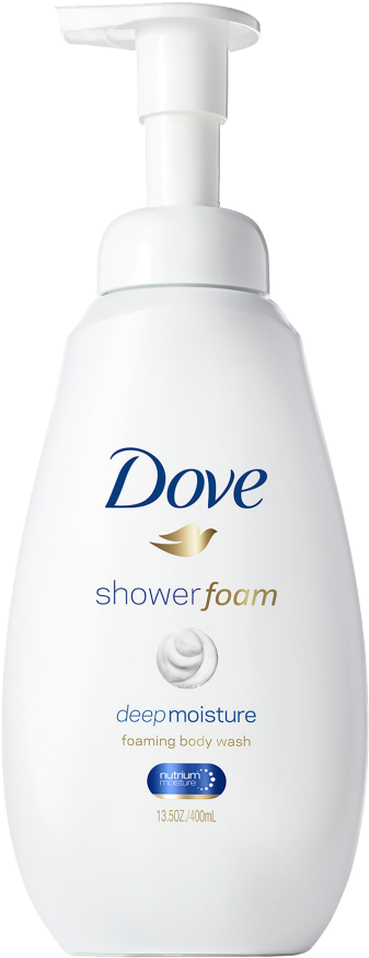 Msds Dove Body Soap Png Msds Dove Body Soap - Shower Foam Deep Moisture Foaming Body Wash (980x980), Png Download