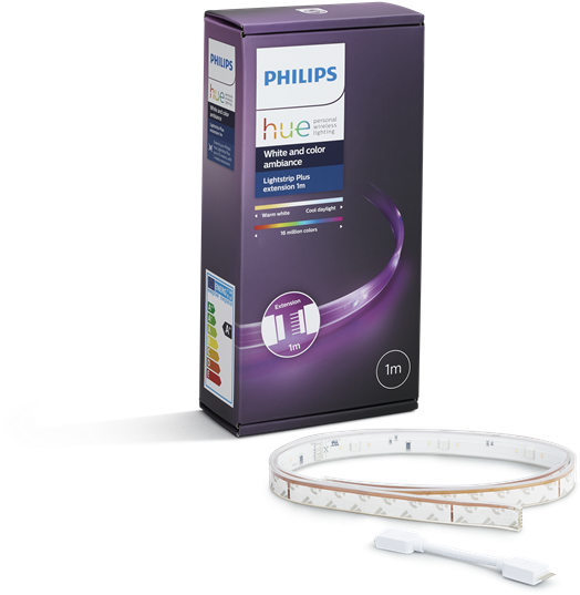 Philips Hue - Philips Hue Led Strip (extension) Built-in Led (800x800), Png Download