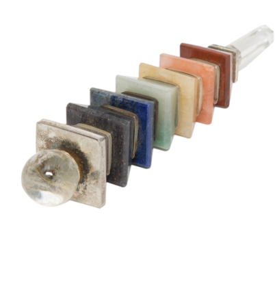 Inverted Pyramid Chakra Wand - Chakra (580x580), Png Download