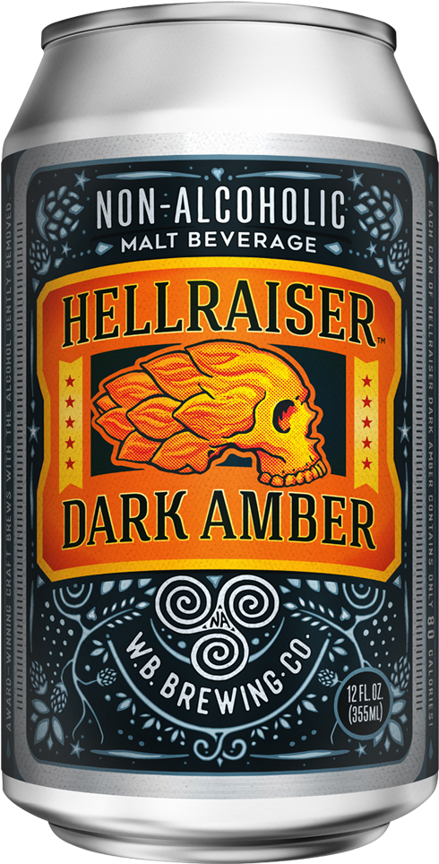 Hellraiser Dark Amber - Beer (1000x1000), Png Download