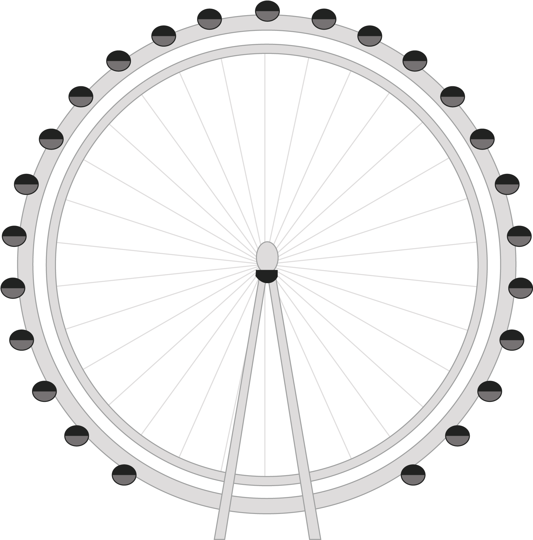 The White House - Star Circle Vector (1859x1872), Png Download
