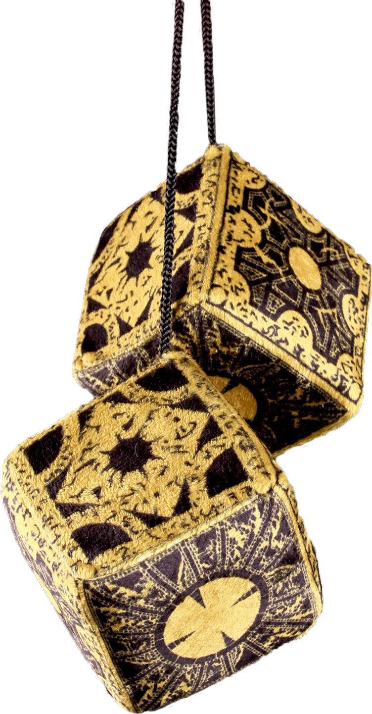 Lament Configuration Fuzzy Dice Main Image - Hellraiser 3: Hell On Earth - Lament Configuration (752x1442), Png Download