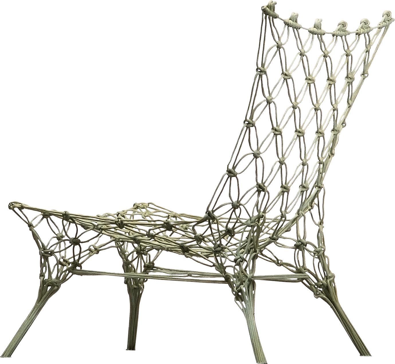 Knotted Chair Marcel Wanders (1379x1272), Png Download