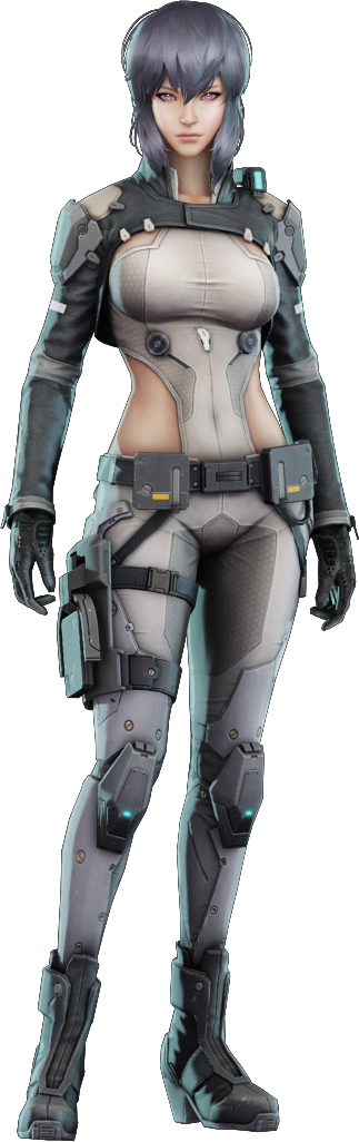 Systems - Ghost In The Shell First Assault Motoko Skins (323x1026), Png Download