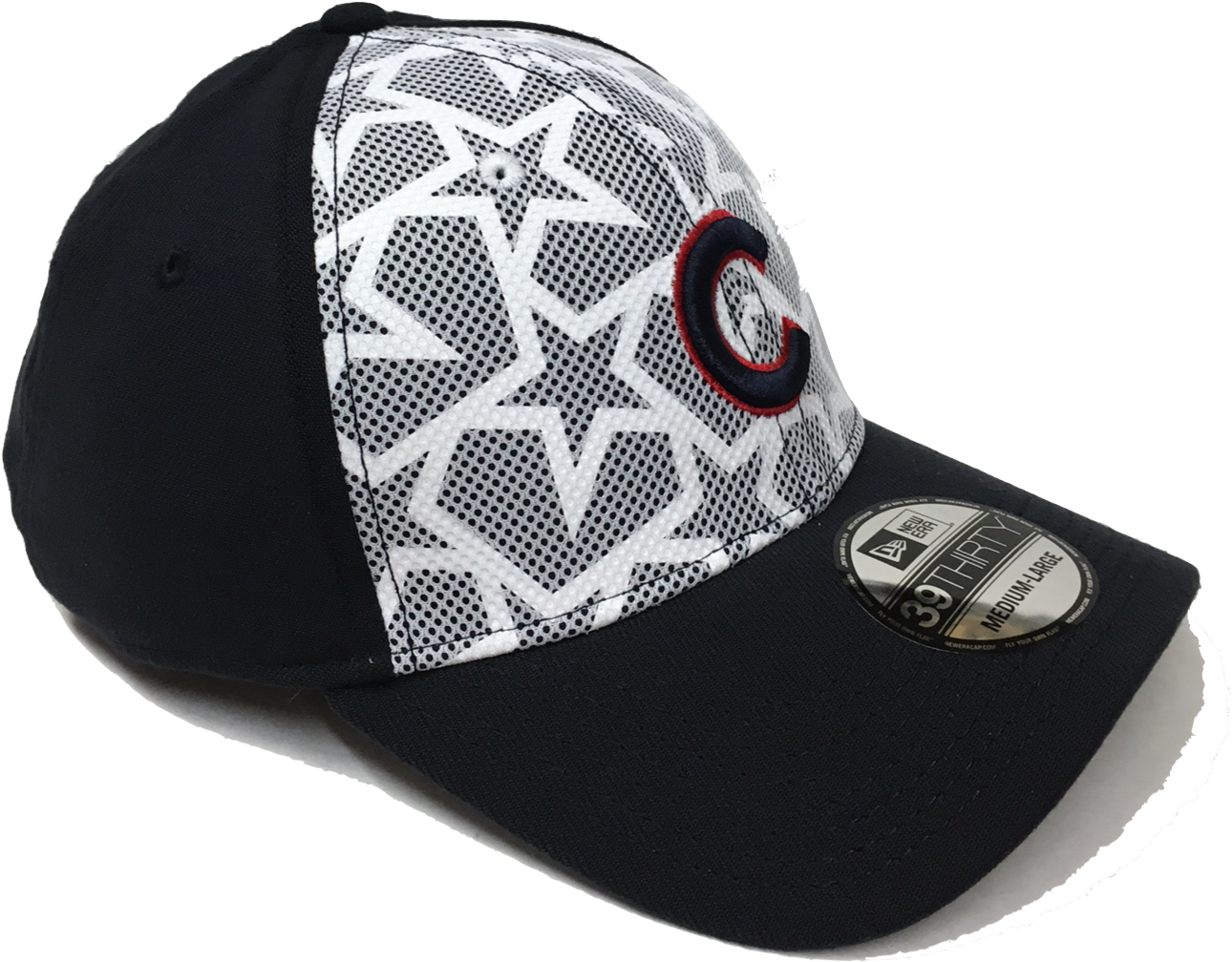 Men's Chicago Cubs New Era White/navy Stars & Stripes - Ussr Flag (1390x1070), Png Download
