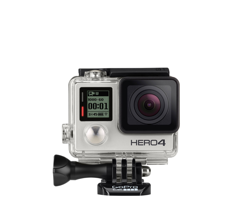 Gopro Hero4 Silver Adventure - Gopro Hero4 - Black Edition - Action Camera (1040x1040), Png Download