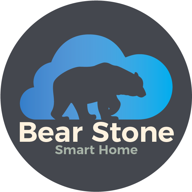Bear Stone Smart Home (703x704), Png Download