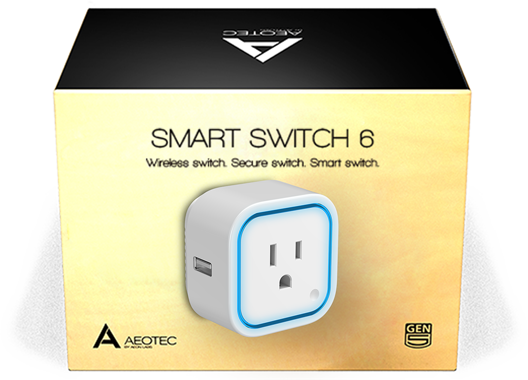 Aeotec Ss6 Packaging@2x - Aeon Labs Indoor Siren Hardware/electronic (1040x748), Png Download