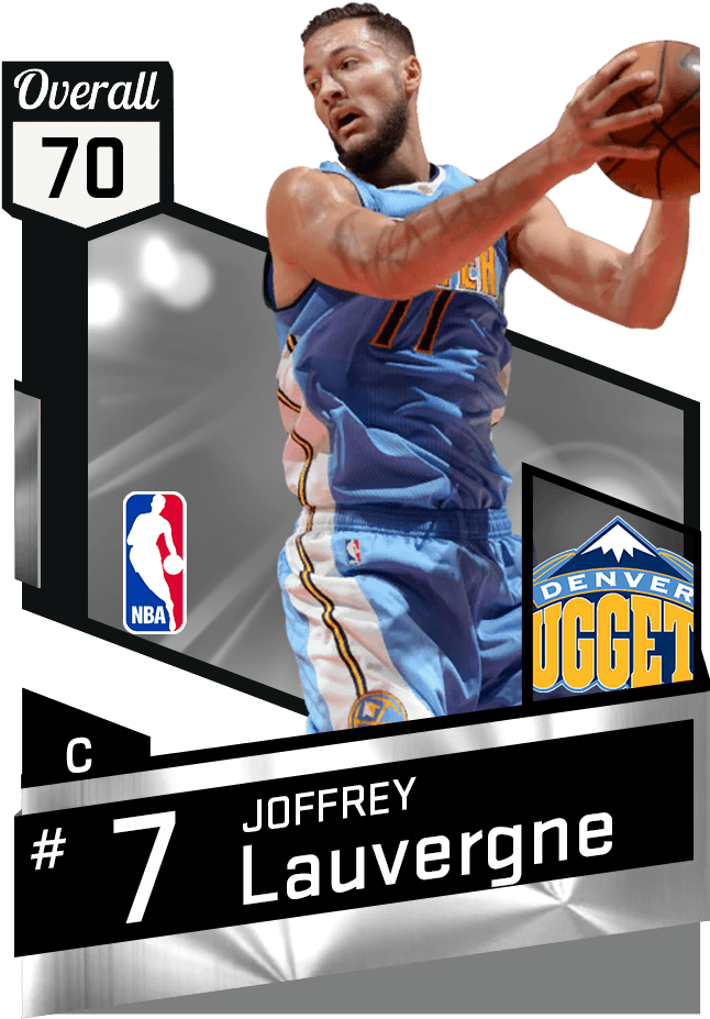 Joffrey Lauvergne - Dario Saric Nba 2k17 (651x941), Png Download