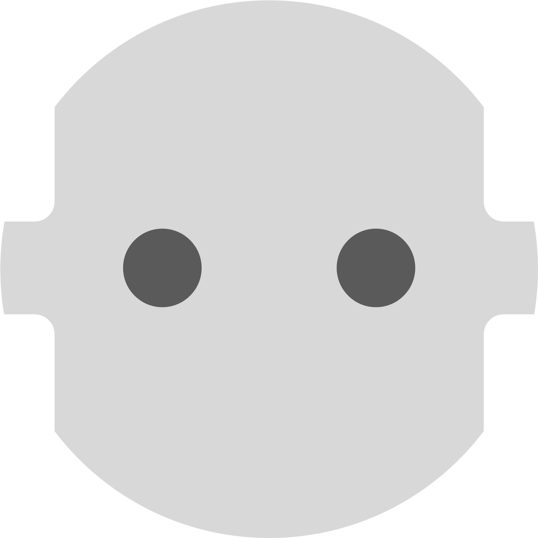 Plug Type F (2400x2400), Png Download