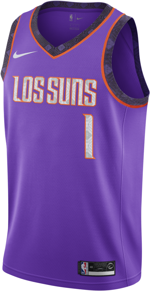 Phoenix Suns - Phoenix Suns City Edition Jersey (1000x1000), Png Download