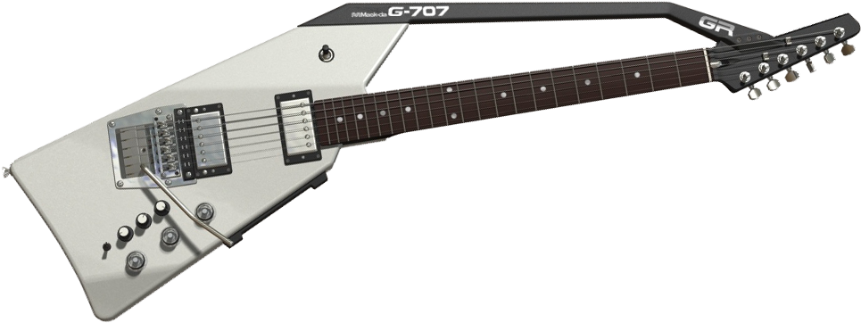 G-707 Guitar - Steve Stevens Synth Guitar (1000x400), Png Download