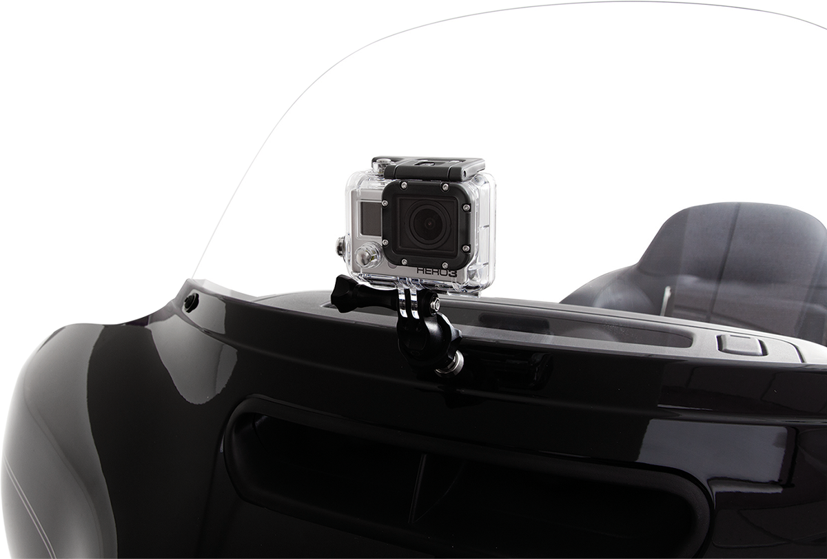 Ciro Black Motorcycle Go Pro Camera Mount Harley Davidson (1200x811), Png Download